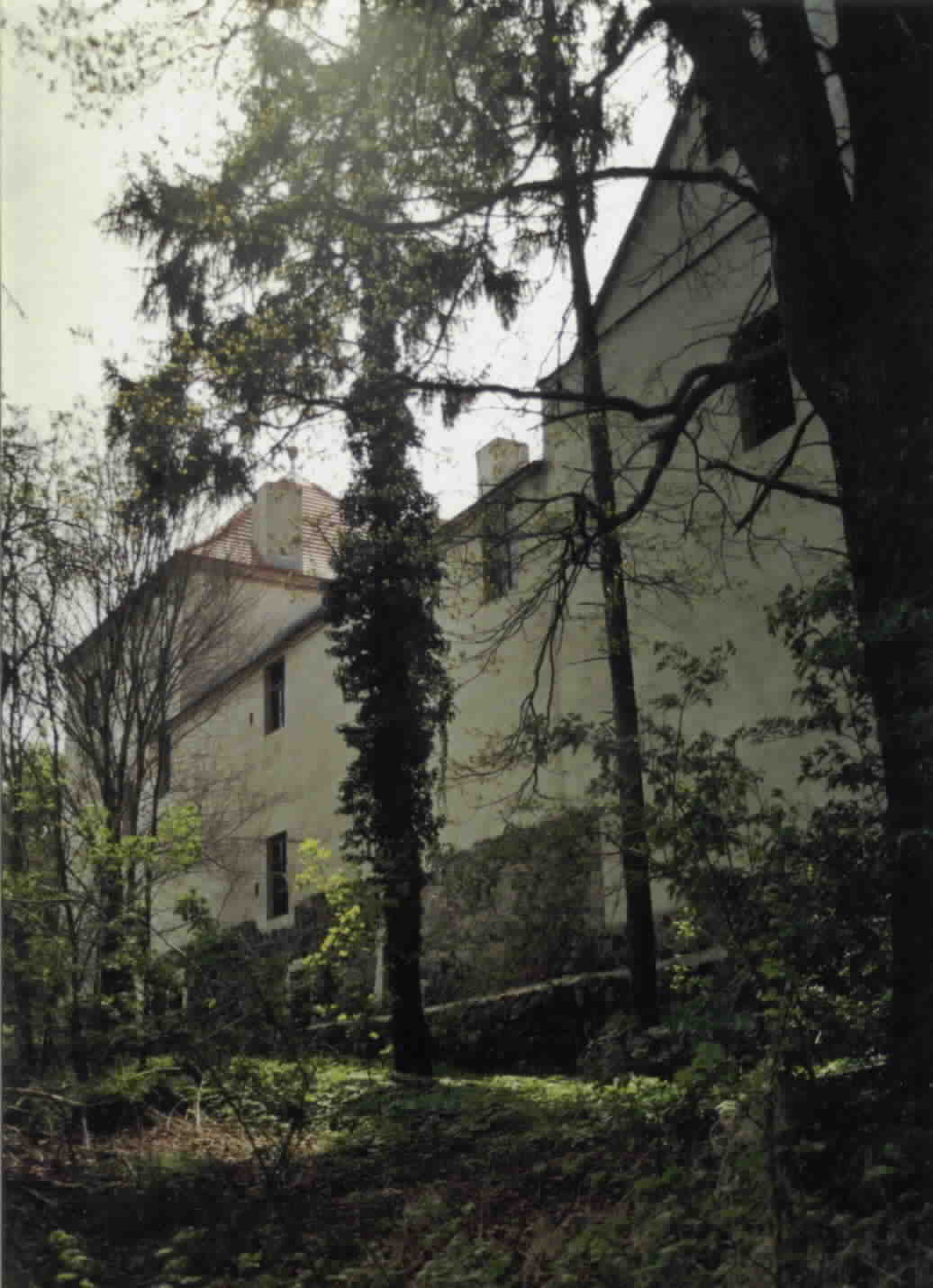 Hinterer Bereich der äußeren Burgmauer